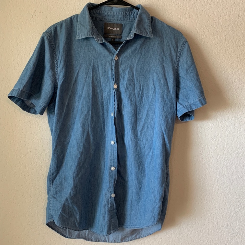 Men’s denim bonobos button down